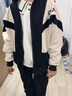 G.DUCKKIDS兒童裝女童春秋裝套裝2024新款洋氣中大童春秋款兒童休閑運動(dòng)套裝 黑色 160cm 曬單實(shí)拍圖