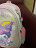 艾欣兒幼兒園書(shū)包女童小中大班學(xué)生女孩雙肩小背包3至5歲卡通動(dòng)漫一年級 粉色庫洛米+小馬掛件 曬單實(shí)拍圖