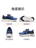 足力健老人鞋爸爸媽媽軟彈舒適運(yùn)動(dòng)健步閏月鞋送禮長(zhǎng)輩休閑緩震散步鞋 休閑藍(lán)/霧霾藍(lán)-男款 42 曬單實(shí)拍圖