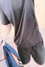 迪卡儂短袖速干衣男訓(xùn)練寬松半袖上衣運(yùn)動(dòng)t恤男RUNM2501396黑色T恤2XL 曬單實(shí)拍圖