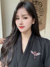 歐本赫?benheart丹麥琉璃之翼胸針高檔男女翅膀小眾輕奢設計感別針禮物 胸針-琉璃之翼  凝光紫 曬單實(shí)拍圖