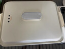 小熊（Bear）疊疊鍋電火鍋專用鍋折疊多功能鍋電蒸鍋姜妍同款多用途烤涮一體家用料理小熊疊疊鍋3.0鴛鴦鍋N22P3 曬單實拍圖