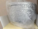 京東京造 空氣炸鍋烤箱專用錫紙碗盤 燒烤露營鋁箔烤盤直徑18.5cm【40只】 曬單實(shí)拍圖