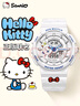 Hello Kitty【50周年限定】手表女學(xué)生運動(dòng)夜光小學(xué)初中生兒童電子手表女8573 曬單實(shí)拍圖