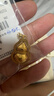 周六福婦女節禮物 黃金葫蘆吊墜女碎碎金黃金鑲嵌5G足金小葫蘆 計價(jià) 碎碎金大版-7.09g 曬單實(shí)拍圖