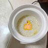 億可熊（iicobear）電燉鍋 分月齡BB煲粥飯鍋嬰兒專(zhuān)用微壓燉盅 寶寶燉湯輔食鍋輔食機 1.2L奶白色 【四階段分段喂養】 曬單實(shí)拍圖