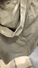 唐獅（TonLion）2025春女插肩袖連帽工裝外套寬松百搭 砂色 L  曬單實(shí)拍圖