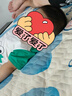 南極人（NanJiren）A類(lèi)乳膠涼席冰絲席夏天冰絲涼席1.5x2米可機洗嬰兒軟席子宿舍床單 愛(ài)心兔【涼而不冰 適合裸睡】 三件套 ：涼席+枕套一對 150cm*200cm 曬單實(shí)拍圖