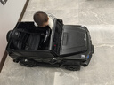 福兒寶奔馳授權大G兒童電動(dòng)車(chē)玩具車(chē)可坐人四輪帶遙控越野小孩寶寶送禮 四驅黑+減震器+后備箱+皮座+軟胎 曬單實(shí)拍圖
