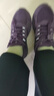 足力健老人鞋中老年女士休閑鞋厚底百搭運(yùn)動(dòng)情侶款老爹鞋25339002J 槿紫-女 37 曬單實(shí)拍圖