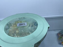 樂(lè )扣樂(lè )扣飯盒微波爐加熱專(zhuān)用玻璃碗帶蓋上班族帶飯便當盒大容量圓形保鮮盒 曬單實(shí)拍圖