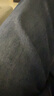 森馬（Semir）休閑褲男加絨冬季發(fā)熱抑菌寬松直筒褲松緊腰情侶 中花灰00510 2XL 曬單實(shí)拍圖