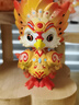 多彩桔子 COLORFUL ORANGE十二生肖吉祥物公仔桌面家居裝飾品汽車(chē)擺件生日禮物年會(huì )禮品定制 酉雞-司晨 12cm 曬單實(shí)拍圖