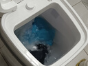 VCJ迷你洗衣機小型家用半自動(dòng)單桶內衣內褲洗襪子神器宿舍出租房嬰兒內衣褲洗衣機  曬單實(shí)拍圖