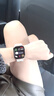 優(yōu)束適用apple watch s10表帶s11耳機小狗編織腕帶磁吸扣表帶ultra蘋(píng)果手表s8/s7/s6/s5/seultra配件 星光彩點(diǎn)-聽(tīng)音樂(lè )小狗 38/40/41/42表盤(pán)4~11代/se 曬單實(shí)拍圖