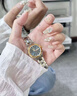 瑞士認證Longines浪琴手表女士全自動(dòng)機械表簡(jiǎn)約時(shí)尚鎢鋼專(zhuān)用女表 間金藍面 曬單實(shí)拍圖