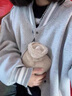 大嘴猴熱水袋暖水袋注水熱敷理療袋暖肚子月經(jīng)女生暖寶寶暖手腳寶神器 極致灰【氨超皇冠款中號】可拆洗 曬單實(shí)拍圖