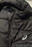 asics亞瑟士童裝25年冬季兒童柔軟舒適三防輕量保暖羽絨服【高充絨量】 黑色 清潔度1000-鴨絨 175 充絨量117.3g 曬單實(shí)拍圖
