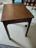 全實(shí)木書(shū)桌無(wú)輔材成人辦公桌簡(jiǎn)約家用臺式電腦桌兒童學(xué)生寫(xiě)字桌子 胡桃色全實(shí)木單桌 80*60*75cm-長(cháng)寬高排序 曬單實(shí)拍圖