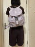 Kipling【開(kāi)學(xué)季】男女款25秋冬新款畢業(yè)旅行電腦包雙肩背包|ALDINE 清澈淺紫 曬單實(shí)拍圖