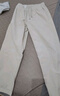 優(yōu)衣庫男裝燈芯絨舒適九分褲/長(cháng)褲褲子479137 09 黑色 M /170/80A 曬單實(shí)拍圖