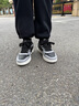 安踏（ANTA）路沖男板鞋防滑休閑百搭滑板鞋運動(dòng)時(shí)尚潮流百搭秋季新款板鞋 基礎黑/信鴿灰-4 40 (男7) 曬單實(shí)拍圖