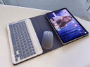 唯少【秒變筆記本】適用華為平板MatePad Mini鍵盤(pán)保護套8.8英寸2025新款迷你保護殼藍牙鍵盤(pán)鼠標套裝 經(jīng)典款【熏衣紫】保護套+鍵盤(pán)+鼠標+鋼化膜+觸屏筆 華為平板matepad mini【8.8英寸】 曬單實(shí)拍圖