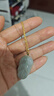佐卡伊 黃18K金項鏈麻花素金鏈配鏈百搭生日禮物 X00595 曬單實(shí)拍圖