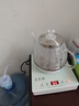 益茶福全自動上水電熱水壺茶臺燒水壺飲水燒水一體機(jī)玻璃底部上水單壺茶幾煮茶壺保溫泡茶壺開水壺煲水壺 1L 藍(lán)光玻璃壺ZC-S516套裝 曬單實(shí)拍圖