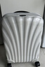 新秀麗（Samsonite）萬(wàn)向輪貝殼箱拉桿箱密碼鎖行李箱旅行箱CS2白色25寸生日禮物 曬單實(shí)拍圖