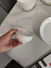 松發(fā)瓷器56頭餐具整套家用碗碟套裝純白簡約陶瓷碗盤喬遷送禮簡瓷 曬單實(shí)拍圖