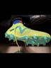 彪馬（PUMA）FG/AG長(cháng)釘訓練足球鞋男子秋季天然草坪釘鞋FUTURE 107180 黃色-黑色-薄荷綠-03 42 曬單實(shí)拍圖