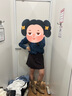 達芙妮堆堆靴短靴2025年新款秋款舒適百搭小眾時尚復古西部牛仔靴 咖色 37 (235mm) 標準碼 曬單實拍圖