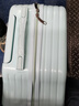 希仲兒童行李箱小型可坐騎男女孩遛娃拉桿箱迷你20寸上飛機登機騎行箱 薄荷綠【加固六輪+腳踏板+杯架】 20英寸 【適合6-12歲】手提上飛機 曬單實(shí)拍圖