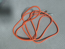 艾勝者180°旋轉(zhuǎn)彎直頭數(shù)據(jù)線Type-C超級快充線120W適用華為小米VIVO榮耀OPPO充電線手機加粗tpc線6A閃充 炫酷發(fā)光旋轉(zhuǎn)【赤橙】120W扁圓口 2米 曬單實拍圖