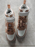 NIKE 耐克童鞋 COURT BOROUGH MID 男女童中幫魔術(shù)貼兒童運動(dòng)休閑板鞋 曬單實(shí)拍圖