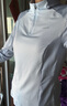 迪卡儂（DECATHLON）速干衣速干長(cháng)袖女春夏季跑步長(cháng)袖瑜伽服寬松訓練健身服運動(dòng)T恤 淡藍色（升級手表可視窗） XS 曬單實(shí)拍圖