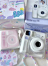 INSTAX富士instax立拍立得 一次成像相機 miniSE（mini7+升級款）白色 曬單實(shí)拍圖