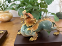 伯莎丹頓貔貅擺件工藝品玄關客廳新中式辦公室客廳喬遷裝飾高檔博古架擺件 八方來財-大號 曬單實拍圖