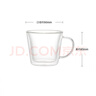 無(wú)印良品（MUJI）耐熱玻璃 雙層馬克杯 水杯杯子 家用 MD2LMC4S 透明 260ml 曬單實(shí)拍圖