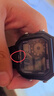 卡西歐（CASIO）復(fù)古小方塊學(xué)生休閑鋼帶腕表 多功能戶外運動手表AE-1200WH-1BVDF 曬單實拍圖
