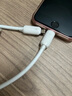 圖拉斯小冰線充電線三合一適配原裝蘋果華為安卓usb轉(zhuǎn)type-c數(shù)據(jù)線iphone車載一拖三快充線 【冰透白1.68米】低溫快充不傷機(jī) 曬單實拍圖