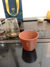 蘇蔻宜興紫砂描金茶杯茶具品茗主人杯功夫茶純手工朱泥原礦送禮收 大紅袍《馬蹄杯·得閑》100ml 曬單實(shí)拍圖