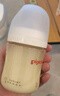 貝親（Pigeon）PPSU寬口徑防脹氣奶瓶240ml M號奶嘴 3個(gè)月+ AA191 曬單實(shí)拍圖