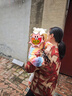 優(yōu)奇女童套裝春秋款女寶寶分體衣服褲子春秋季嬰兒衣服洋氣衛(wèi)衣打底褲 曬單實拍圖