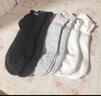貓人【10A抑菌防臭100%純棉襪】6雙男士襪子男夏季船襪吸汗商務(wù)短襪男 曬單實(shí)拍圖