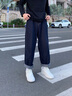 EMPORIO ARMANI/阿瑪尼官方旗艦新款男士輕戶(hù)外厚底小白鞋休閑運動(dòng)板鞋秋季 U0011-米白色 43 曬單實(shí)拍圖