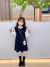 G.DUCKKIDS小黃鴨童裝女童連衣裙秋裝2025新款洋氣兒童裙子春秋季寶寶兩件套 圖片色 110 建議4~5歲【100-110cm】cm 曬單實(shí)拍圖
