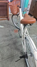 自行車(chē)女款成人輕便普通代步通勤女士24寸26青少年大學(xué)生男士單車(chē) 香檳色-【高配版】-充氣胎 24英寸 曬單實(shí)拍圖