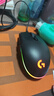 羅技（G）G102第二代游戲鼠標(biāo) RGB流光燈效鼠標(biāo) 輕量化  游戲級(jí)8000DPI傳感器 黑色 200-8000DPI 曬單實(shí)拍圖